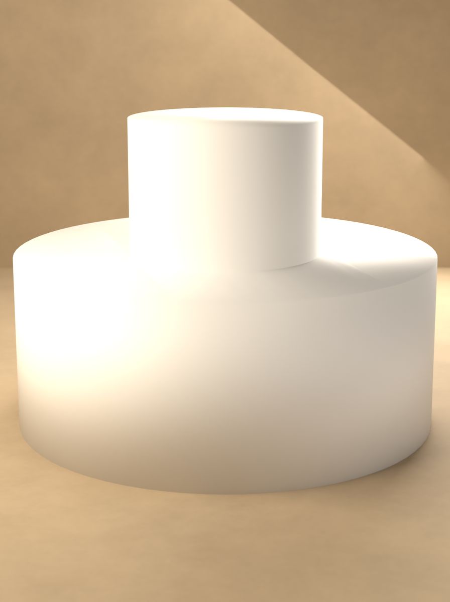 Topuzlu Kapak (44 mm Dış, 32 mm İç Çap, 18 mm Yükseklik) görsel 3