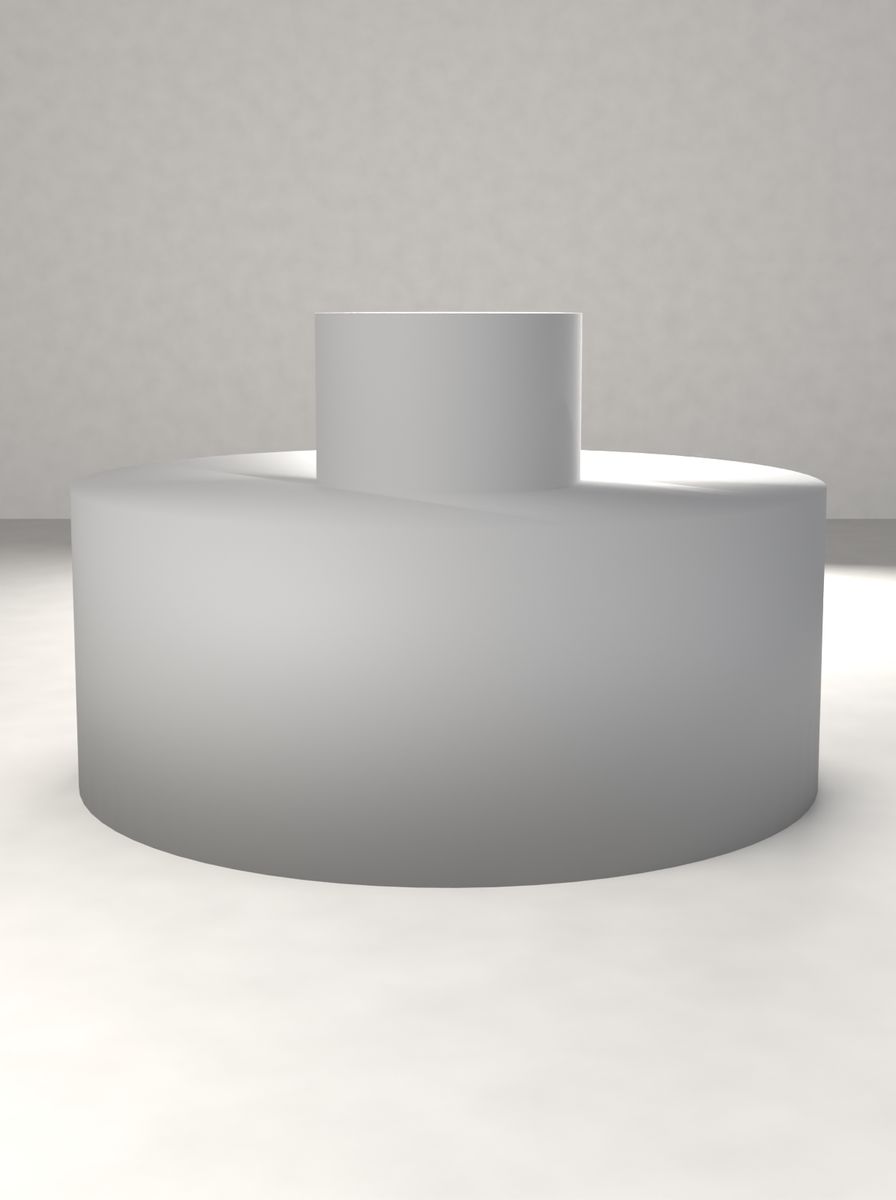 Topuzlu Kapak (45 mm Dış, 30 mm İç Çap, 18 mm Yükseklik) görsel 2