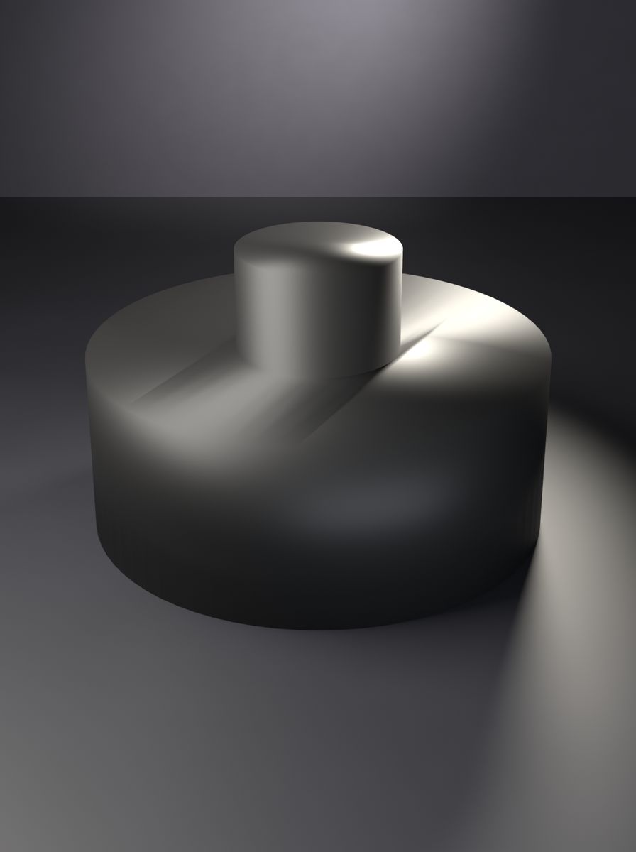 Topuzlu Kapak (45 mm Dış, 30 mm İç Çap, 18 mm Yükseklik)