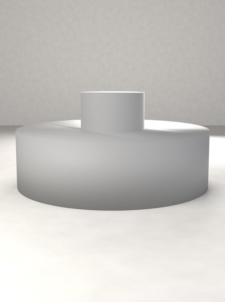 Topuzlu Kapak (48 mm Dış, 32 mm İç Çap, 14 mm Yükseklik) görsel 2