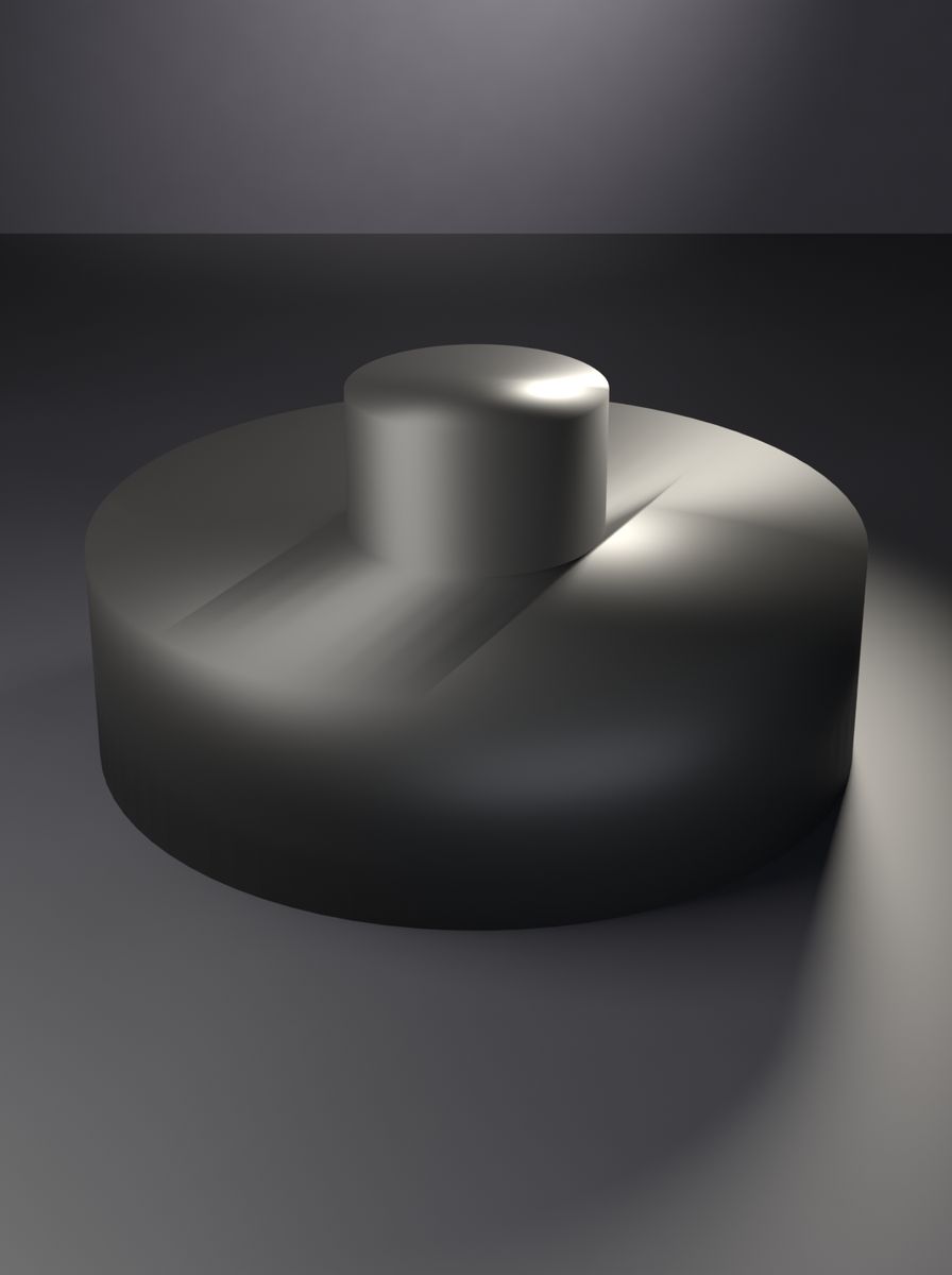 Topuzlu Kapak (48 mm Dış, 32 mm İç Çap, 14 mm Yükseklik)