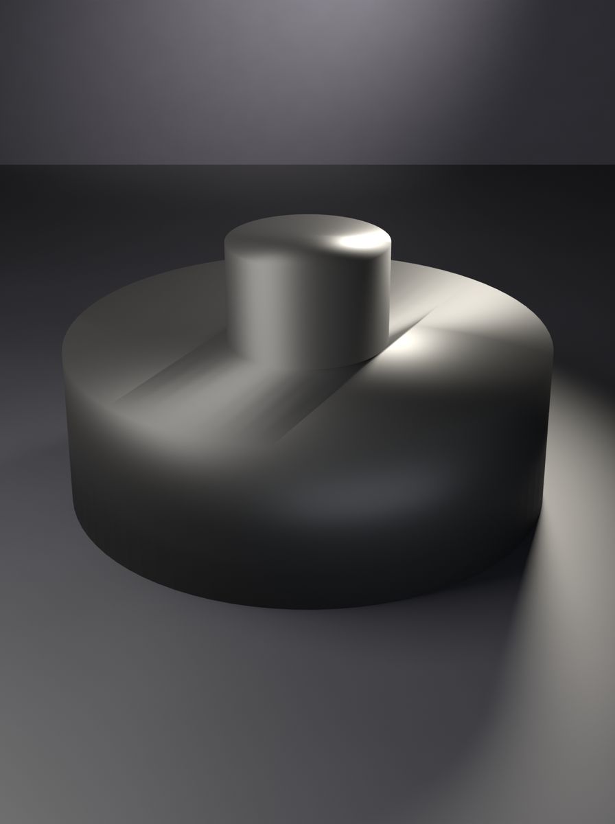 Topuzlu Kapak (48 mm Dış, 36 mm İç Çap, 16 mm Yükseklik)
