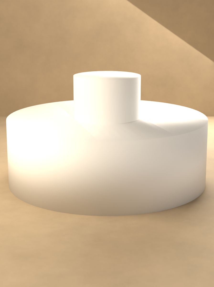 Topuzlu Kapak (48 mm Dış, 36 mm İç Çap, 16 mm Yükseklik) görsel 3