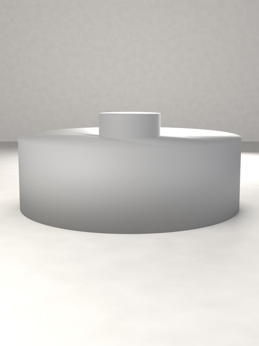 Topuzlu Kapak (50 mm Dış, 40 mm İç Çap, 16 mm Yükseklik) görsel 2
