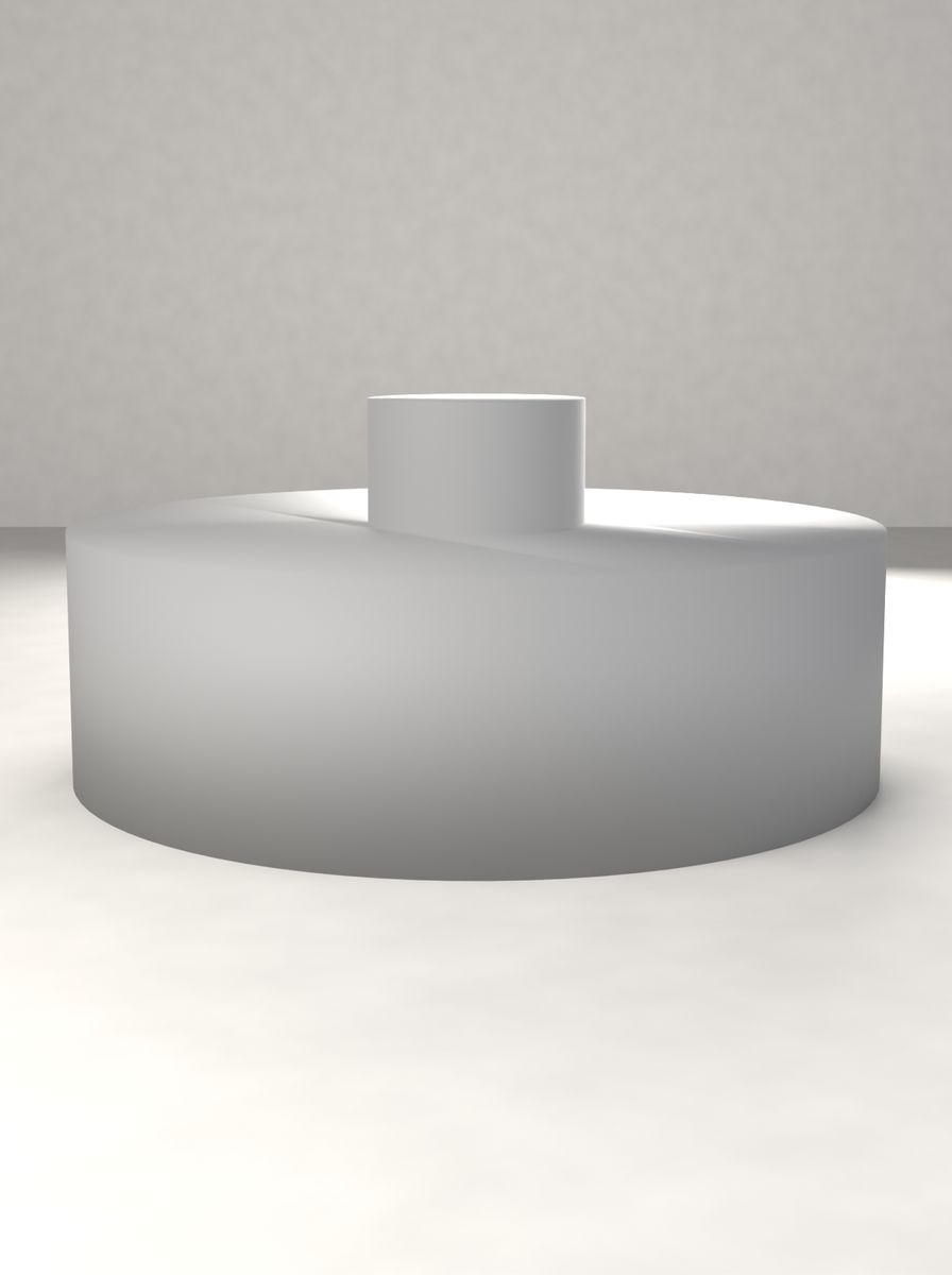 Topuzlu Kapak (52 mm Dış, 36 mm İç Çap, 16 mm Yükseklik) görsel 2