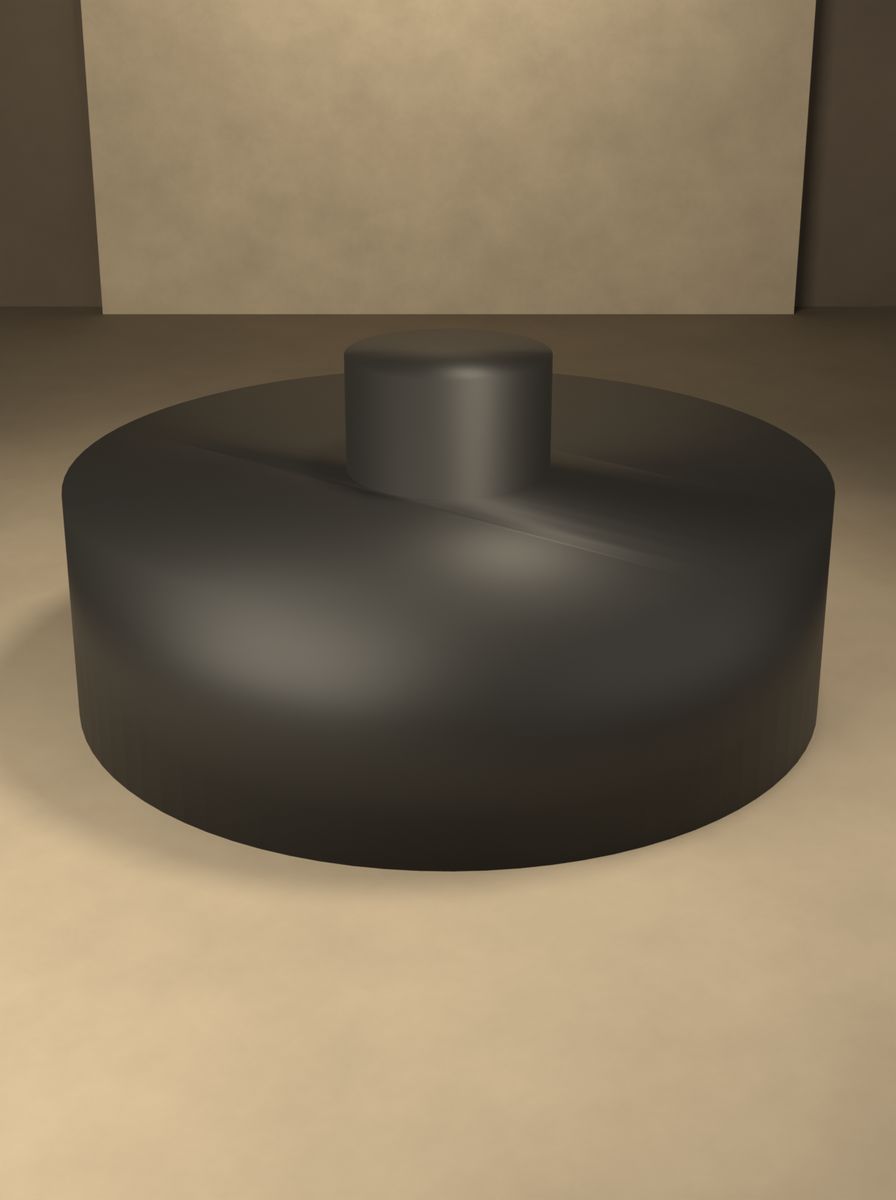Topuzlu Kapak (52 mm Dış, 36 mm İç Çap, 16 mm Yükseklik) görsel 4
