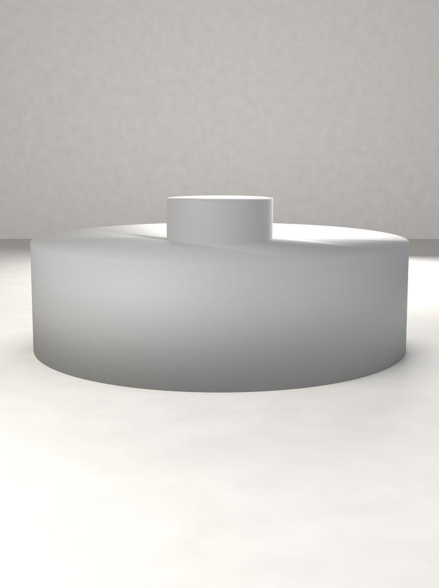 Topuzlu Kapak (56 mm Dış, 46 mm İç Çap, 16 mm Yükseklik) görsel 2
