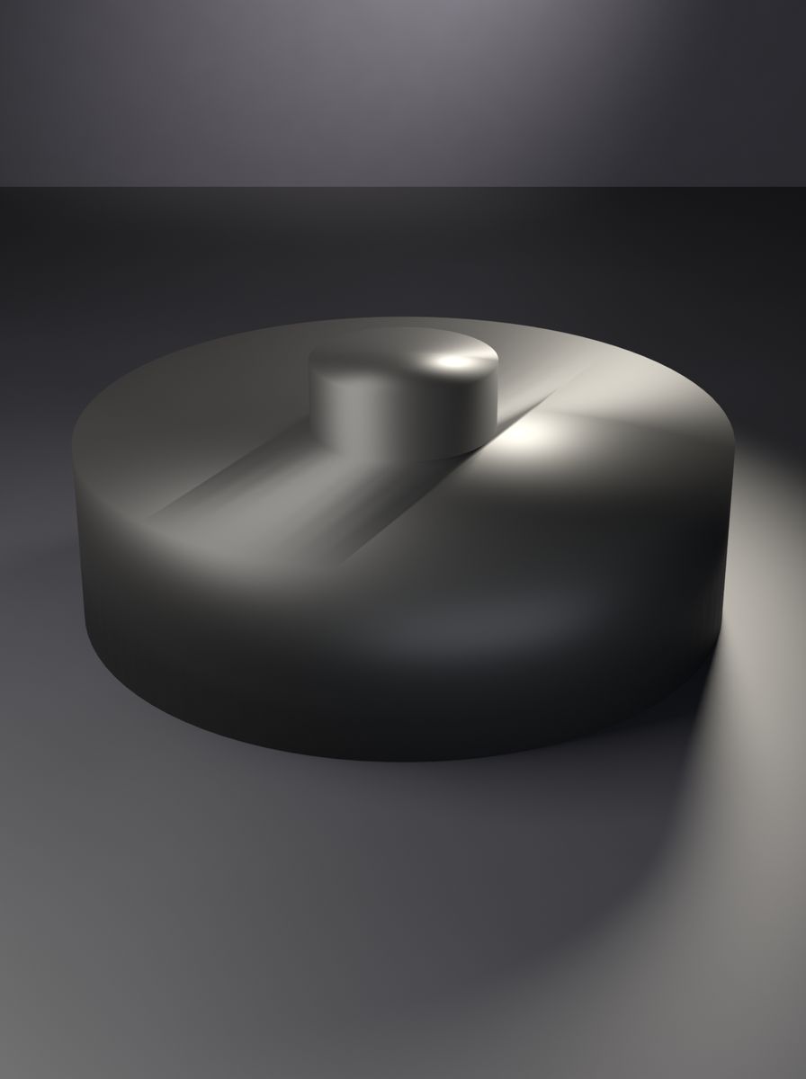 Topuzlu Kapak (56 mm Dış, 46 mm İç Çap, 16 mm Yükseklik)