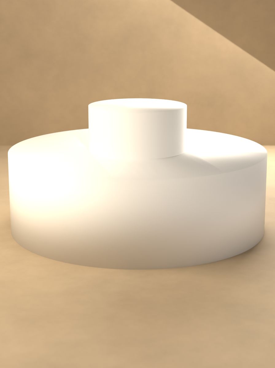 Topuzlu Kapak (58 mm Dış, 48 mm İç Çap, 18 mm Yükseklik) görsel 3
