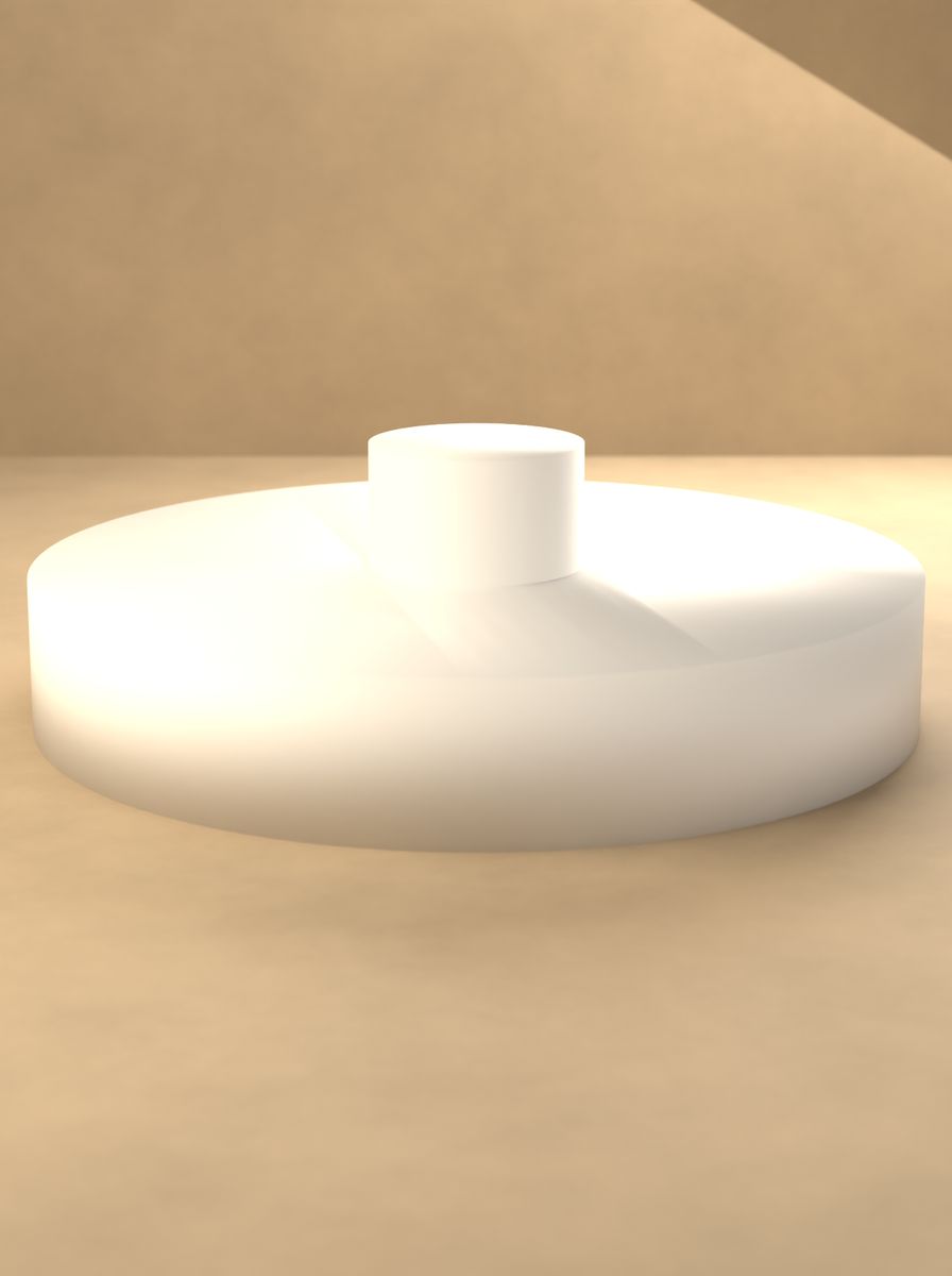 Topuzlu Kapak (58 mm Dış, 50 mm İç Çap, 10 mm Yükseklik) görsel 3