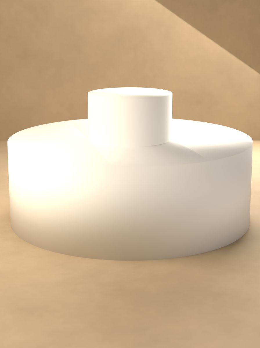 Topuzlu Kapak (64 mm Dış, 50 mm İç Çap, 22 mm Yükseklik) görsel 3