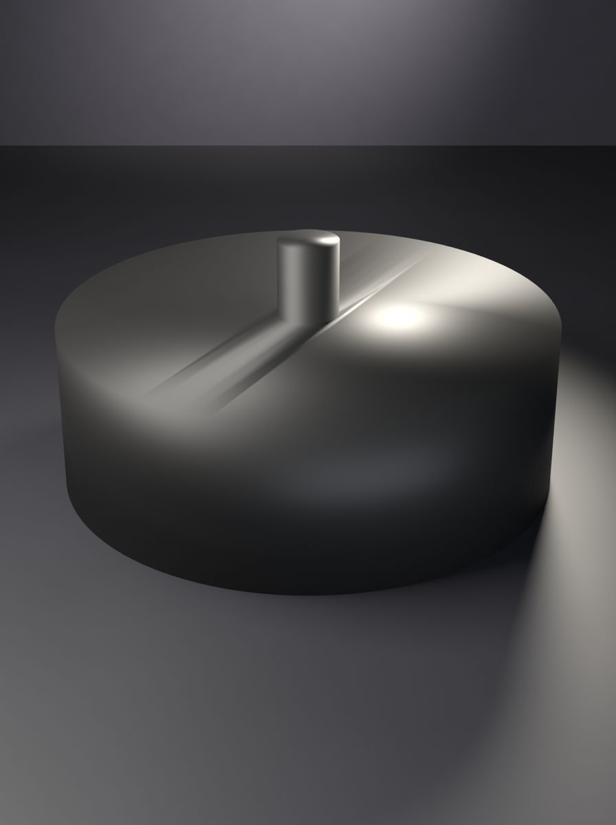 Topuzlu Kapak (65 mm Dış, 50 mm İç Çap, 22 mm Yükseklik)