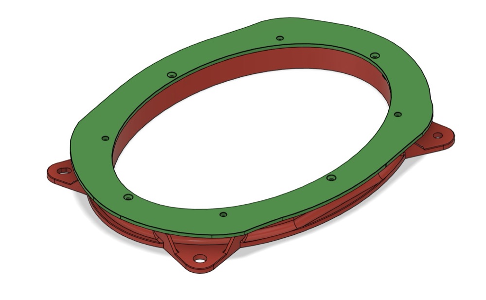 Toyota 4Runner Hoparlör Adaptörü (6x9 inç) görsel 3