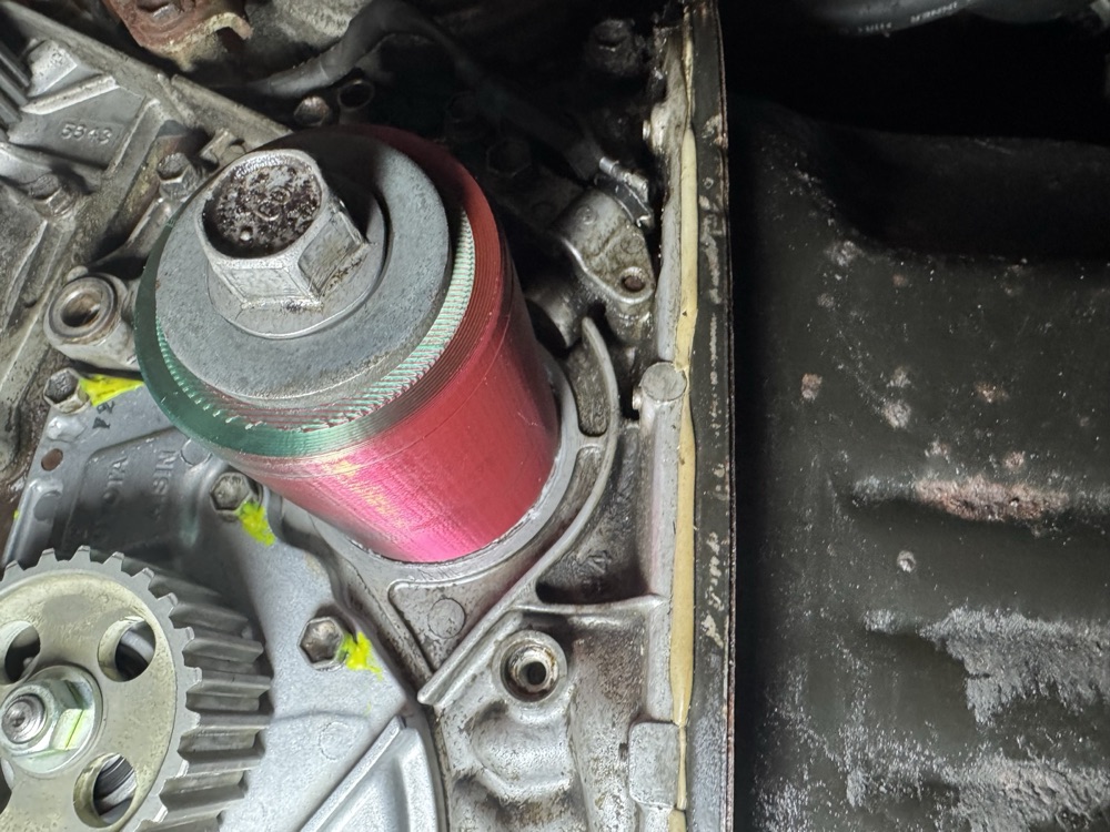 Toyota 5SFE Ön Krank Keçesi Montaj Aparatı