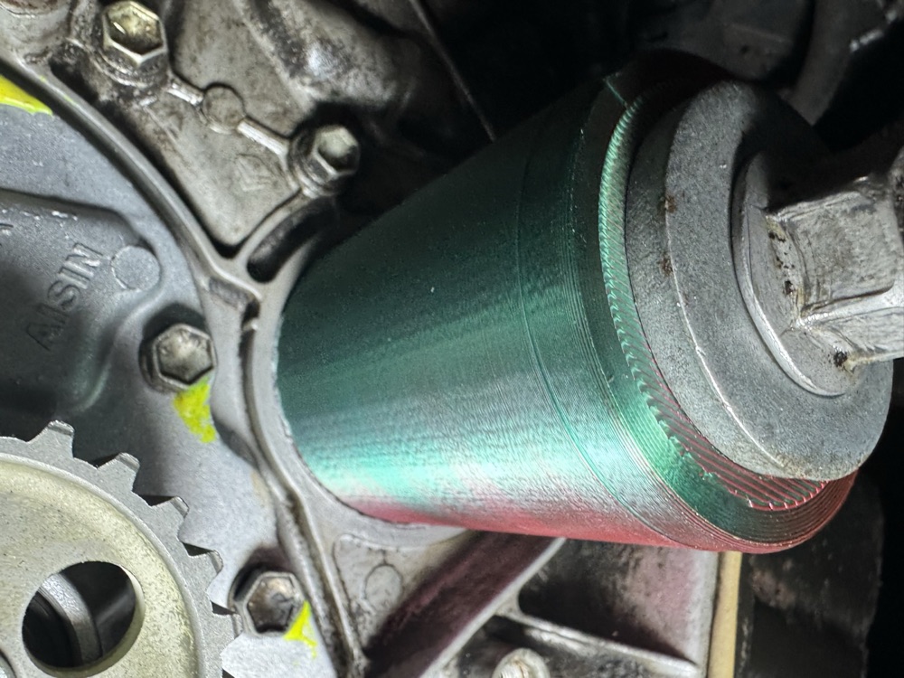 Toyota 5SFE Ön Krank Keçesi Montaj Aparatı görsel 2