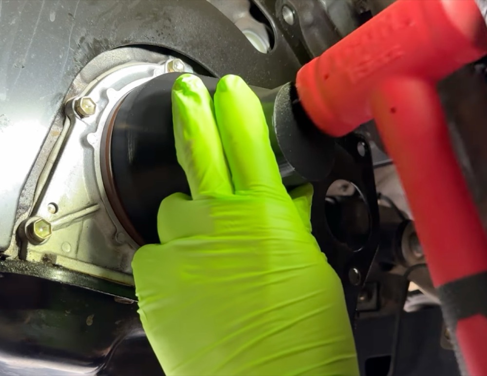 Toyota 5VZ-FE Arka Krank Keçesi Montaj Aparatı
