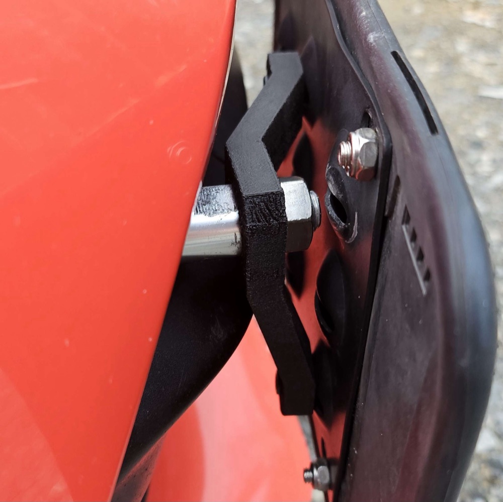 Toyota 86 Ofset Ön Plaka Braket Adaptörü görsel 2