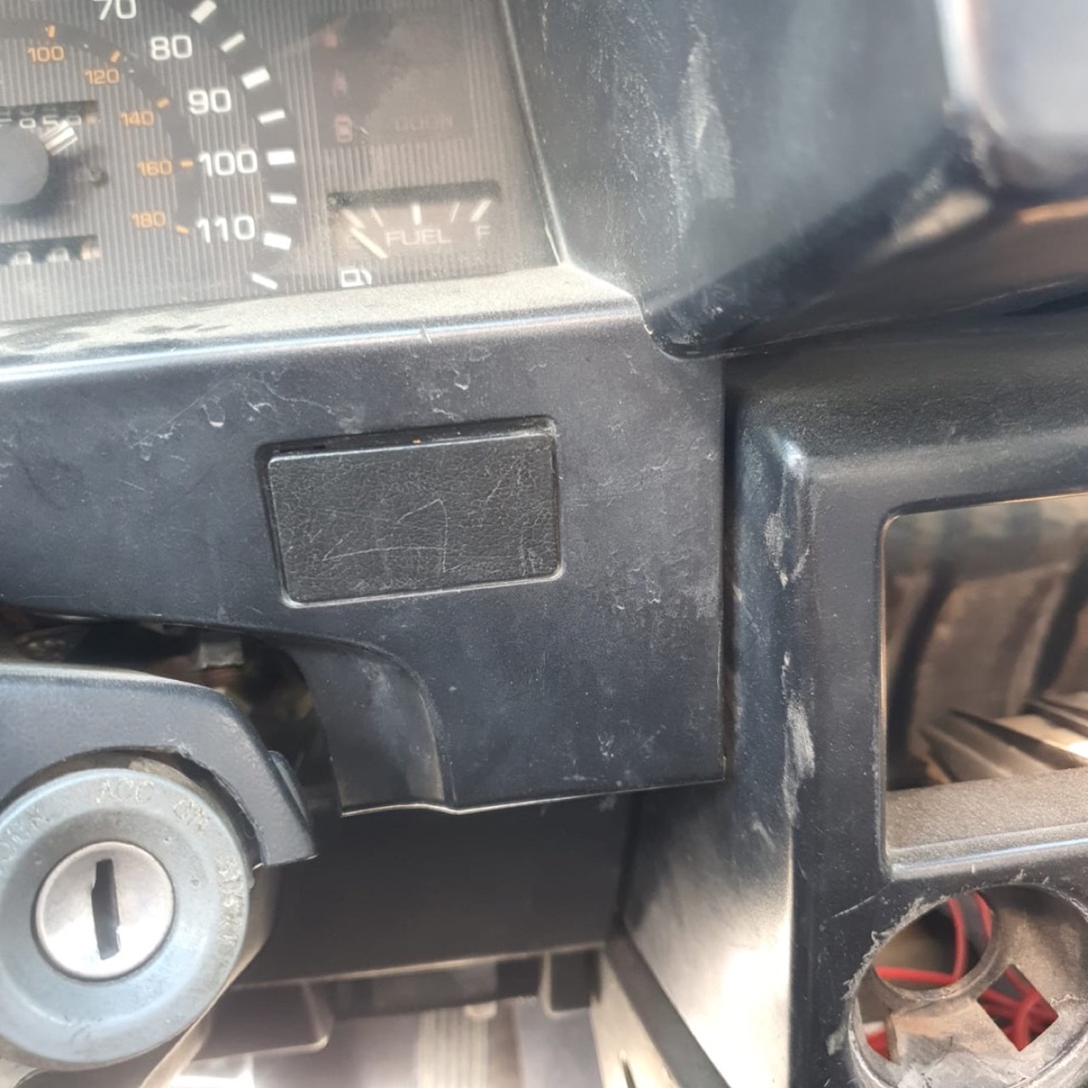 Toyota AE86 Switch Hole Blank Cover - Tuş Boşluğu Kapağı