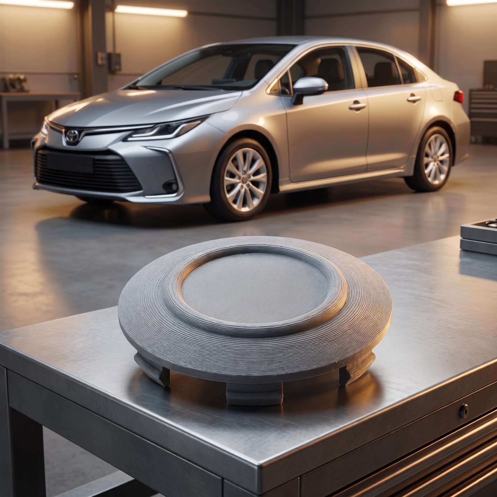 Toyota Corolla Jant Göbeği Kapağı