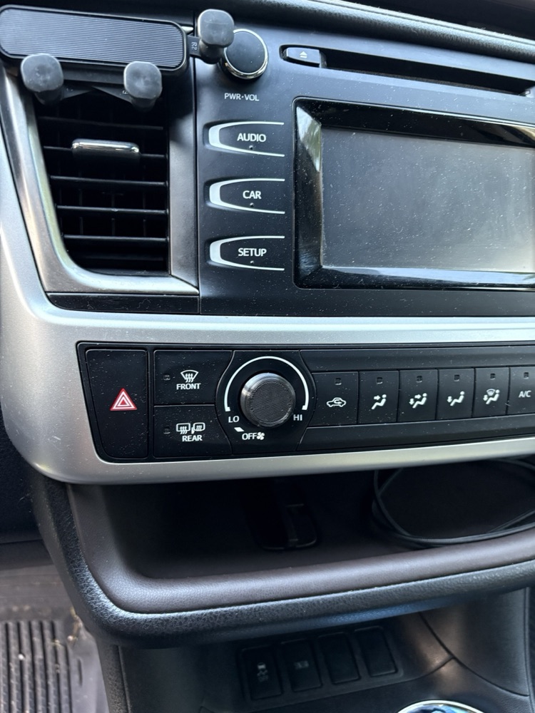 Toyota Highlander Klima Kontrol Düğmesi