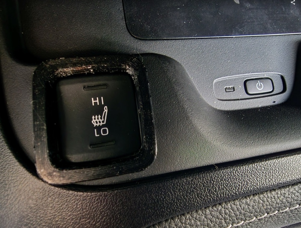 Toyota Koltuk Isıtma Düğmesi Çerçevesi