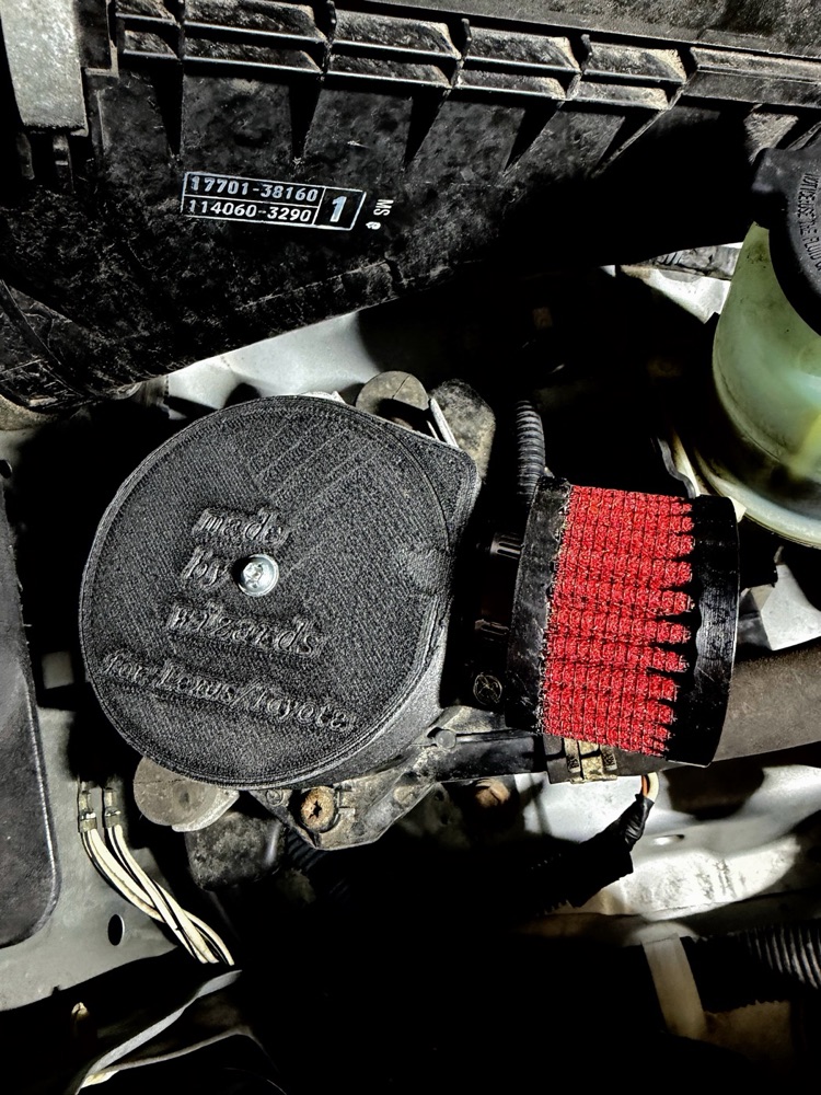 Toyota / Lexus İkincil Hava Enjeksiyon Pompası Filtre Kapağı