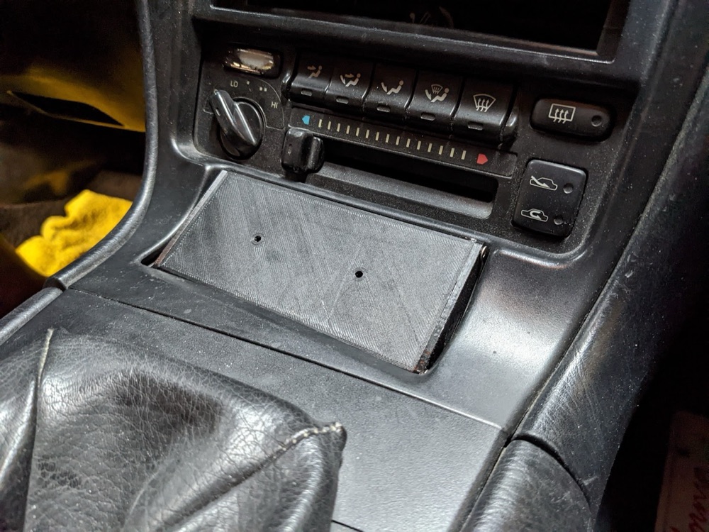 Toyota MR2 SW20 Küllük Kapağı ve Telefon Tutucu görsel 2