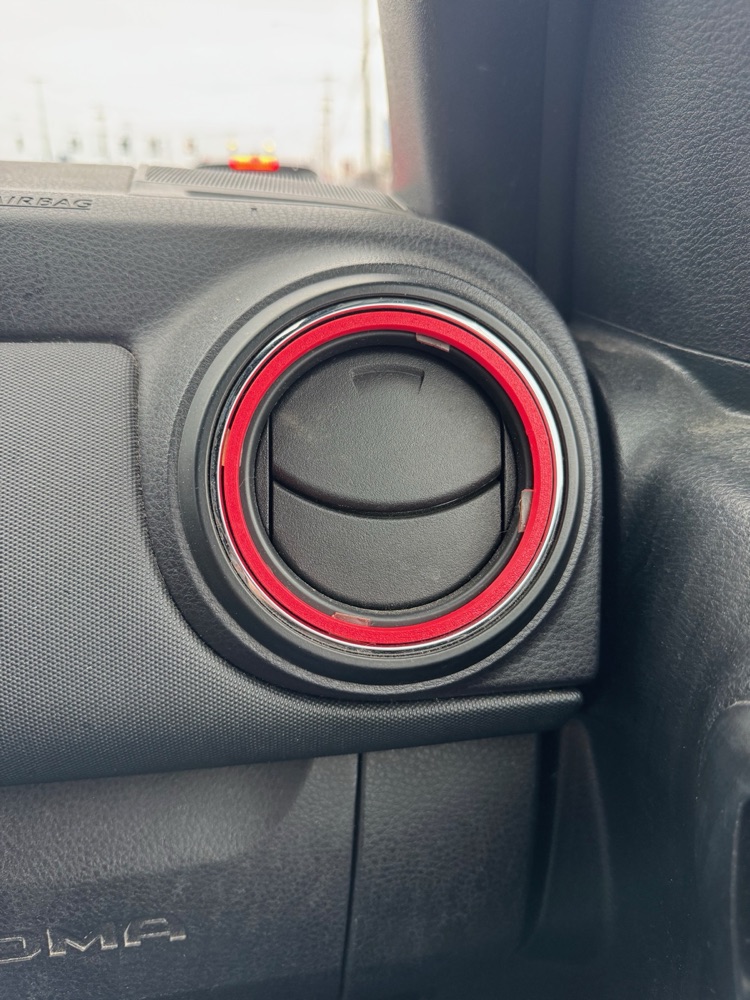 Toyota Tacoma Havalandırma Izgarası Halkası