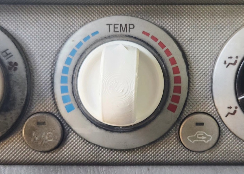 Toyota Tacoma Klima ve Kalorifer Kontrol Düğmesi