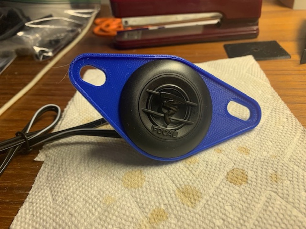 Toyota Tacoma Uyumlu 1.75 inç Tweeter Hoparlör Adaptörü