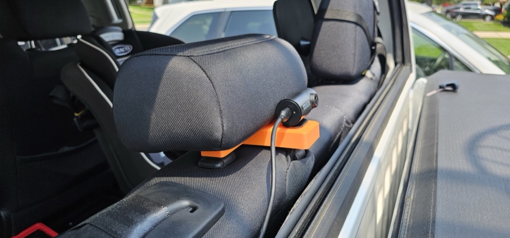 Toyota Tundra Başlık Altı Arka Kamera Braketi görsel 2