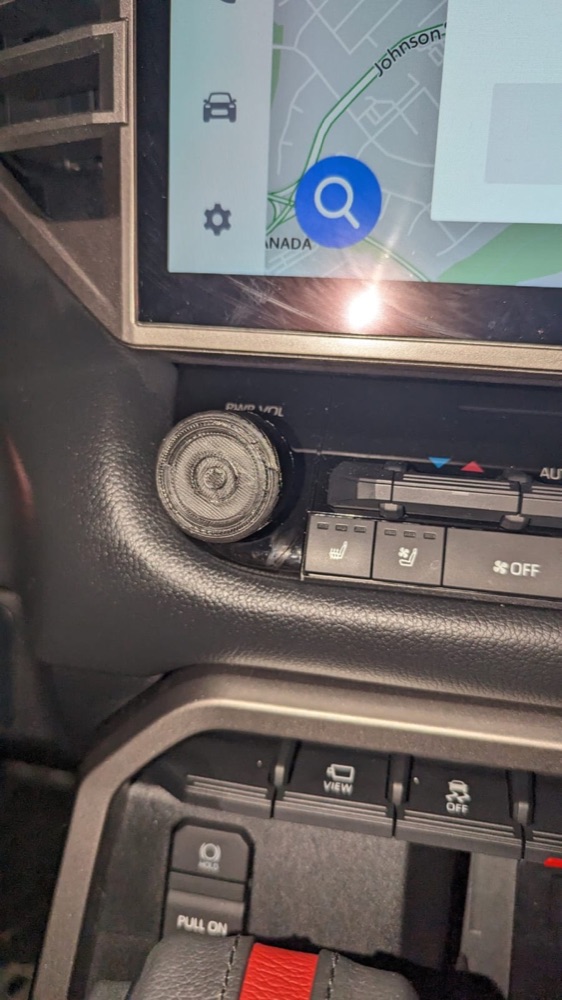 Toyota Tundra Multimedya Ses Kontrol Düğmesi