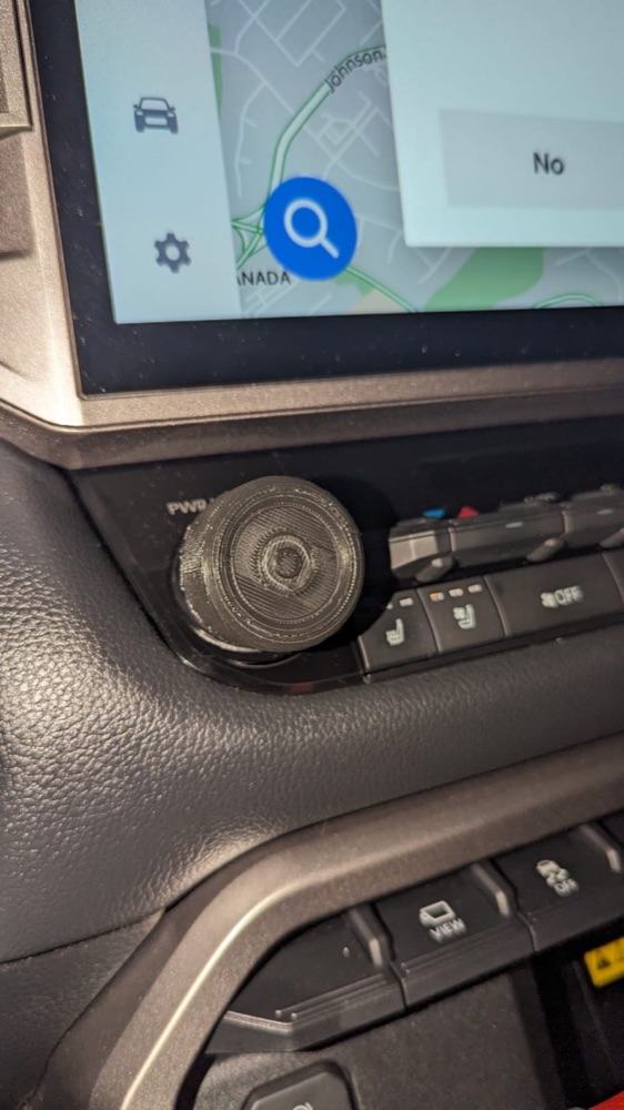 Toyota Tundra Multimedya Ses Kontrol Düğmesi görsel 2