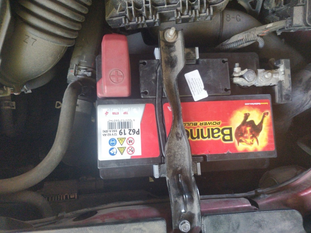 Toyota Uyumlu Banner/Exide Akü Sabitleme Aparatı görsel 4
