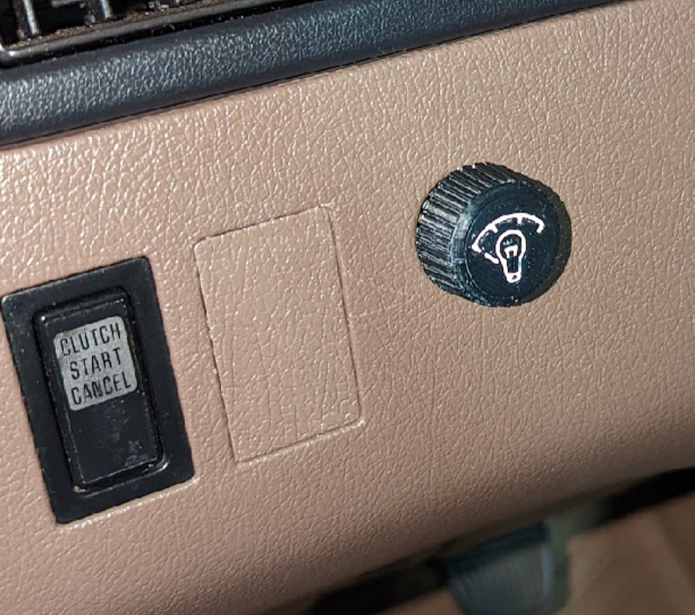 Toyota Uyumlu Gösterge Paneli Dimmer Ayar Düğmesi
