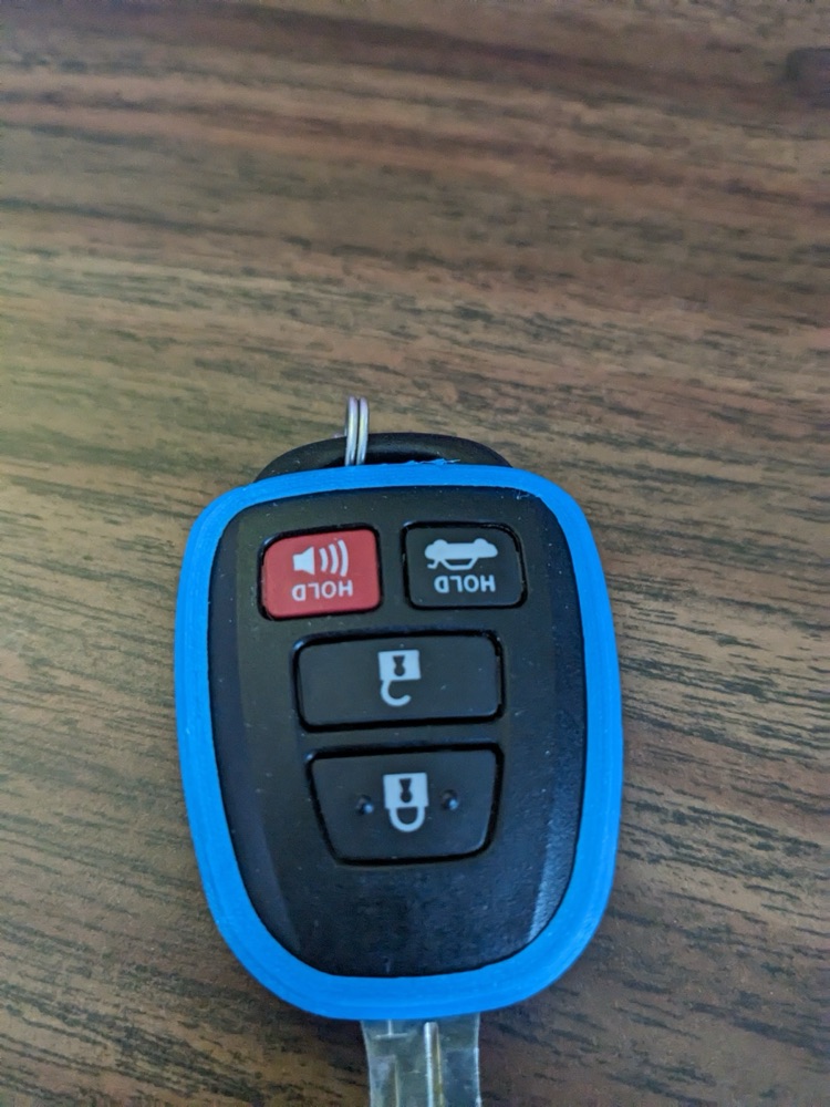 Toyota Uyumlu TPU Anahtar Koruyucu Çerçeve