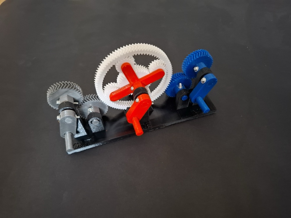 Toyota ve Ford Hibrit E-CVT Şanzıman Eğitim Modeli
