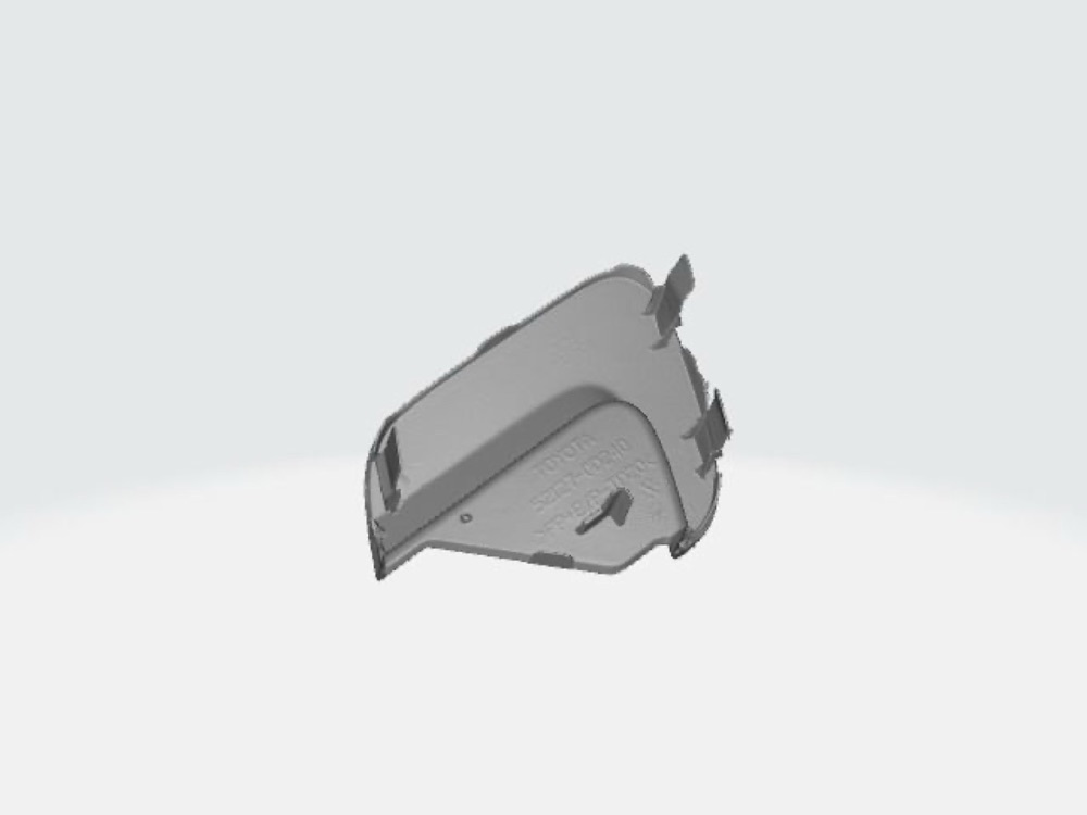 Toyota Yaris 2011-2014 Ön Tampon Çeki Demiri Kapağı görsel 3