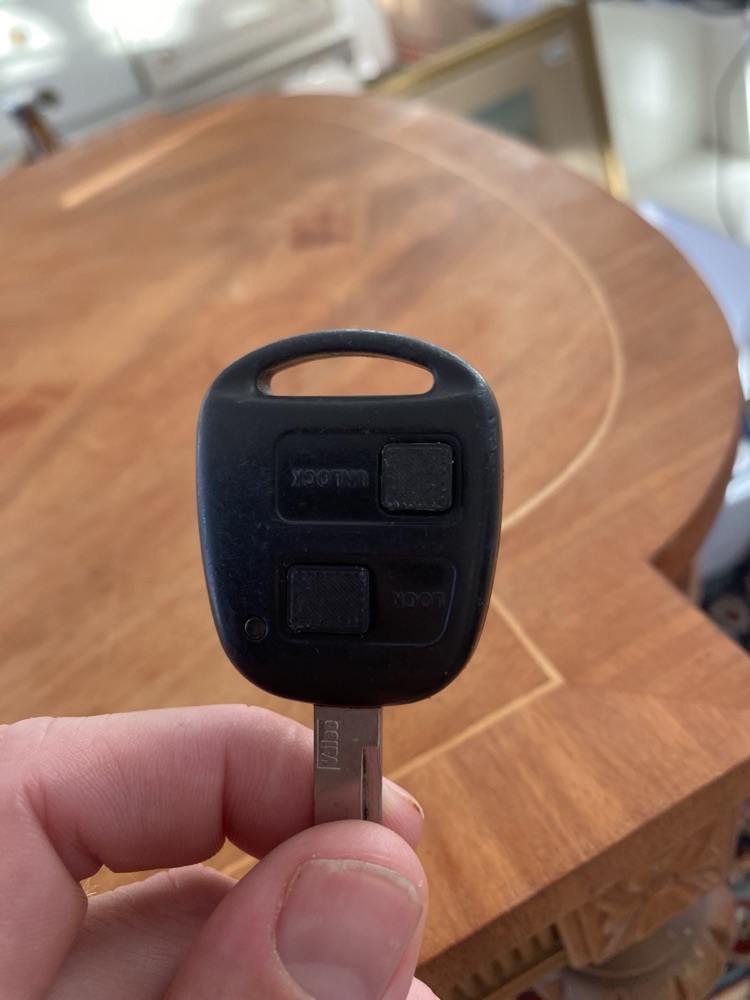 Toyota Yaris Uyumlu Oto Anahtar Tuş Takımı