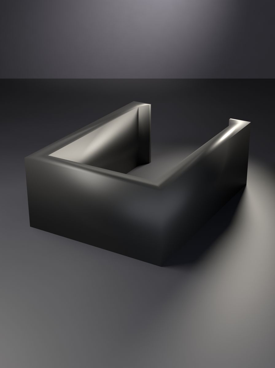 U Klips (22 mm İç Aralık, 14 mm Genişlik, 3 mm Kalınlık)