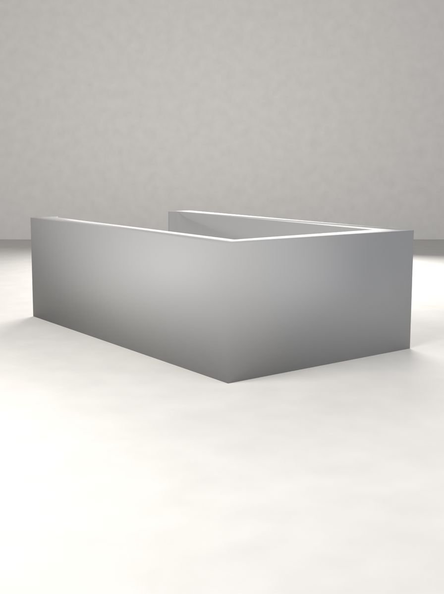 U Klips (22 mm İç Aralık, 15 mm Genişlik, 3,5 mm Kalınlık) görsel 2