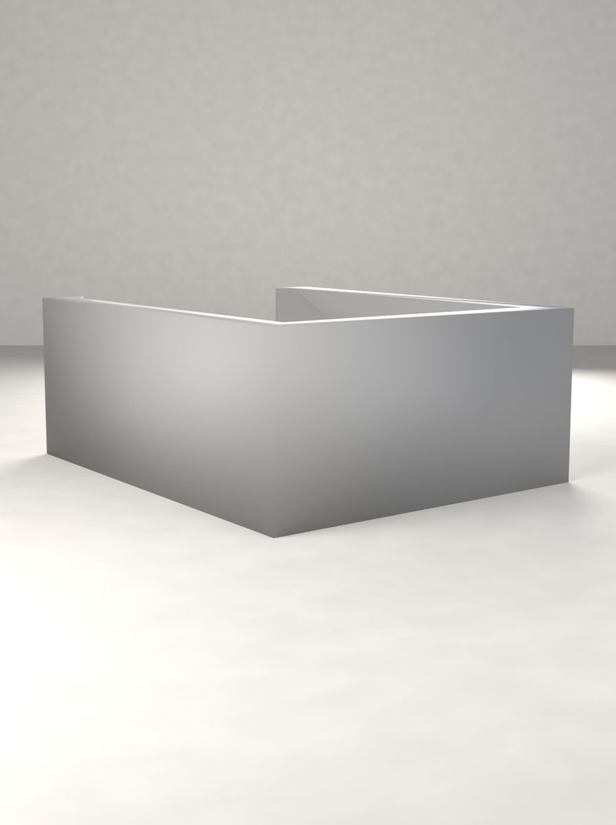 U Klips (25 mm İç Aralık, 15 mm Genişlik, 3 mm Kalınlık) görsel 2
