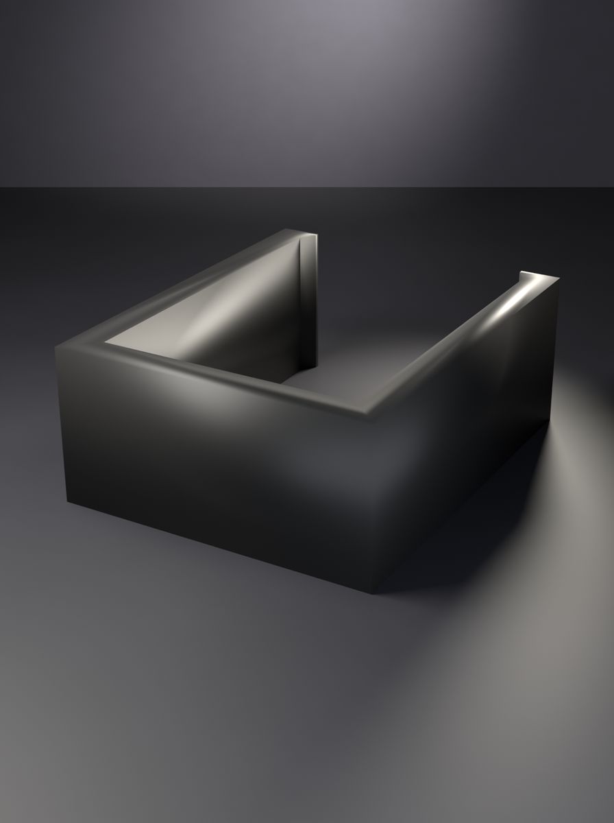 U Klips (25 mm İç Aralık, 15 mm Genişlik, 3 mm Kalınlık)