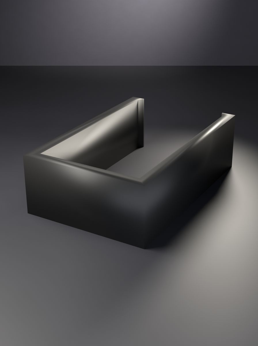 U Klips (28 mm İç Aralık, 16 mm Genişlik, 3 mm Kalınlık)