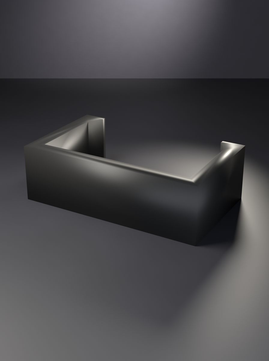 U Klips (33 mm İç Aralık, 12 mm Genişlik, 3 mm Kalınlık)