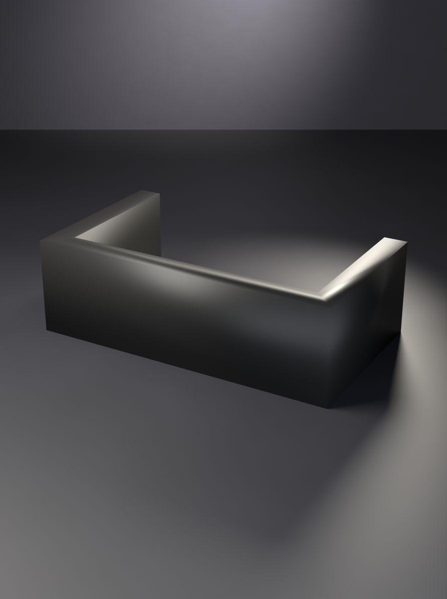 U Klips (38 mm İç Aralık, 14 mm Genişlik, 3,5 mm Kalınlık)