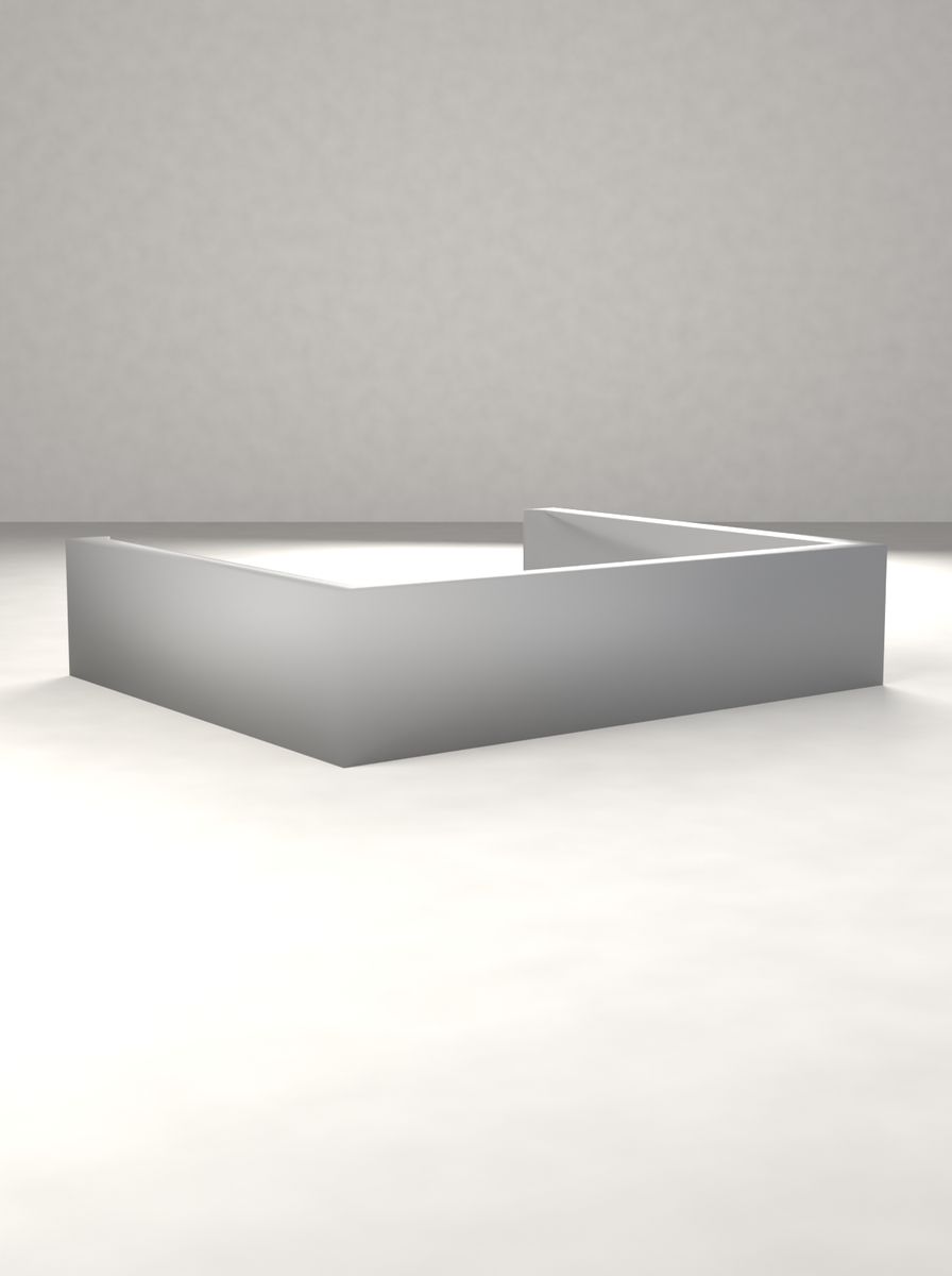 U Klips (40 mm İç Aralık, 10 mm Genişlik, 2,5 mm Kalınlık) görsel 2