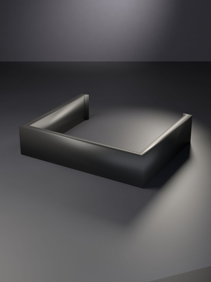 U Klips (40 mm İç Aralık, 10 mm Genişlik, 2,5 mm Kalınlık)