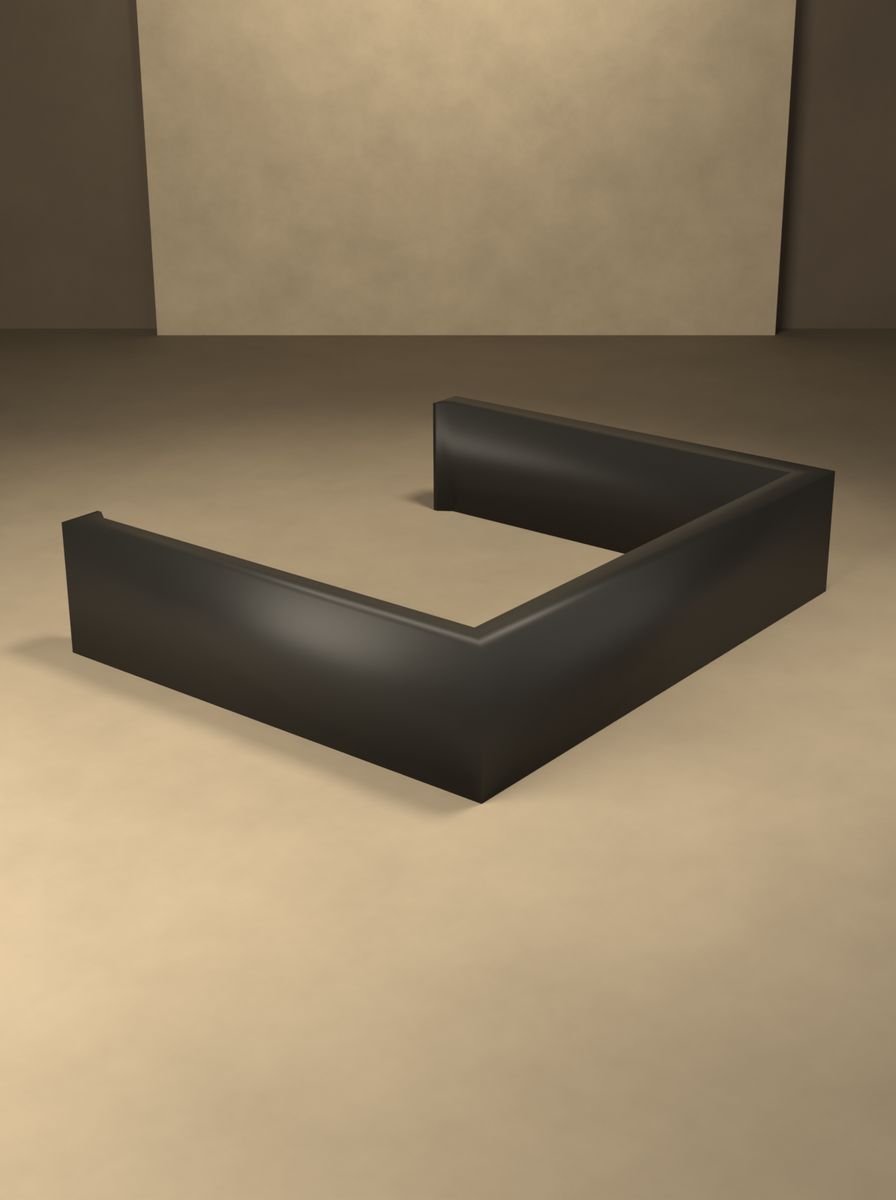 U Klips (40 mm İç Aralık, 10 mm Genişlik, 2,5 mm Kalınlık) görsel 4