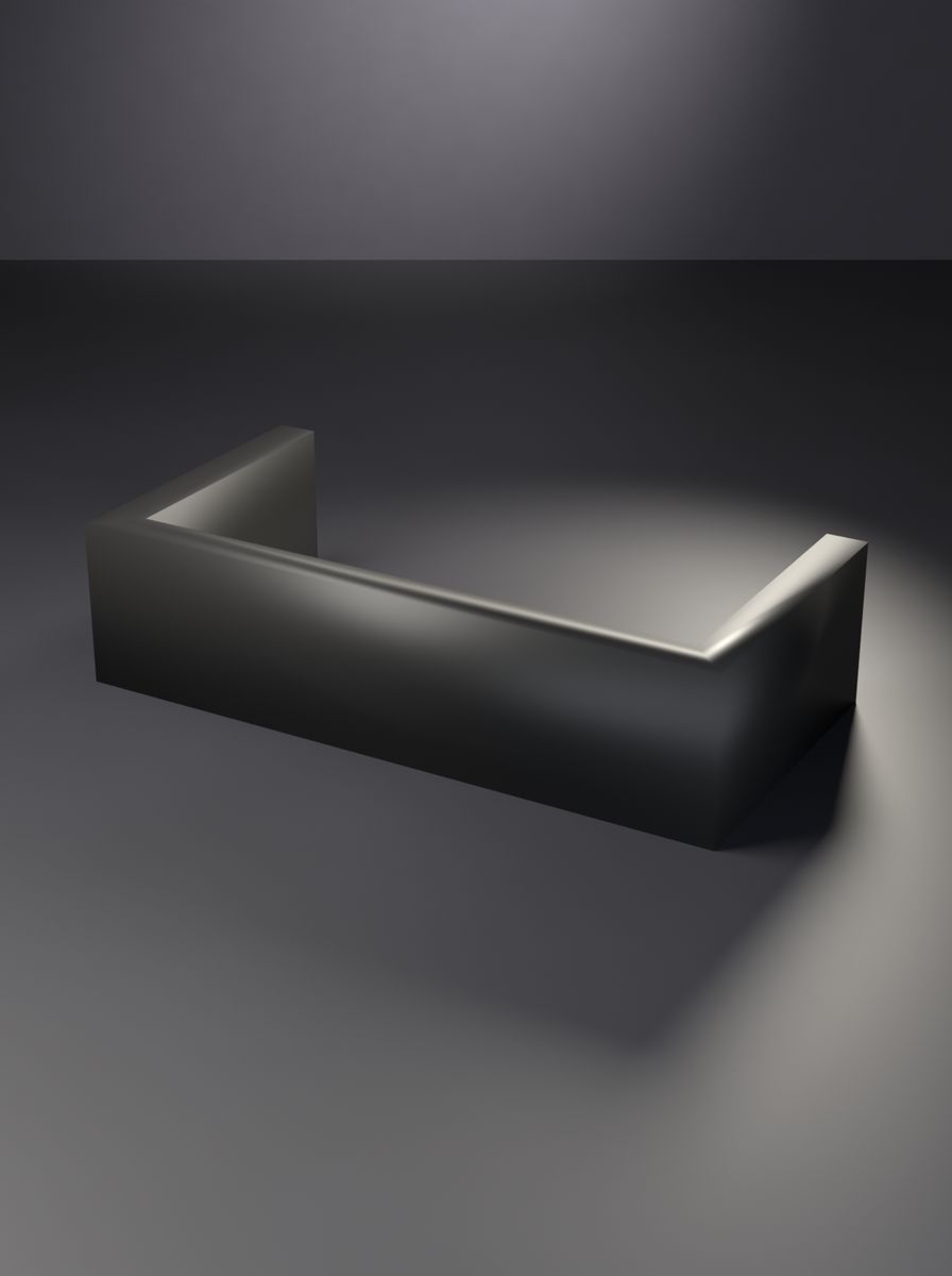 U Klips (56 mm İç Aralık, 16 mm Genişlik, 4 mm Kalınlık)